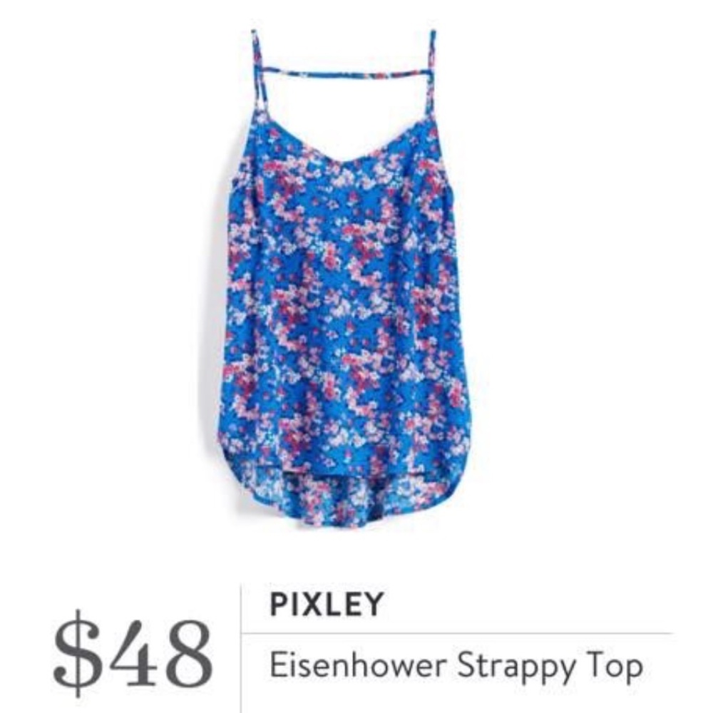 Pixley Eisenhower Strappy Top, Stitch Fix, NWT - Picture 5 of 6